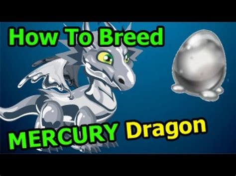MERCURY DRAGON Dragon City How To Breed with Zombie.